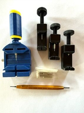 Watch Band Link Pin Remover with 3 extra tools, pins Spring bar remover
